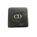 Dior Bifold Wallet CD Logo Leather Black SS