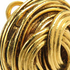Chanel Earrings Vintage Gold — view 9