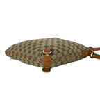 Gucci GG Logo Canvas Leather Shoulder Bag Mini Tote Crossbody Brown — view 8