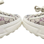 Gucci Sneakers GG Canvas Rhinestone 37 Crystal Multicolor Beige — view 7