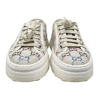 Gucci Sneakers GG Canvas Rhinestone 37 Crystal Multicolor Beige — view 3