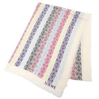 Loewe Anagram Multicolor Scarf Shawl