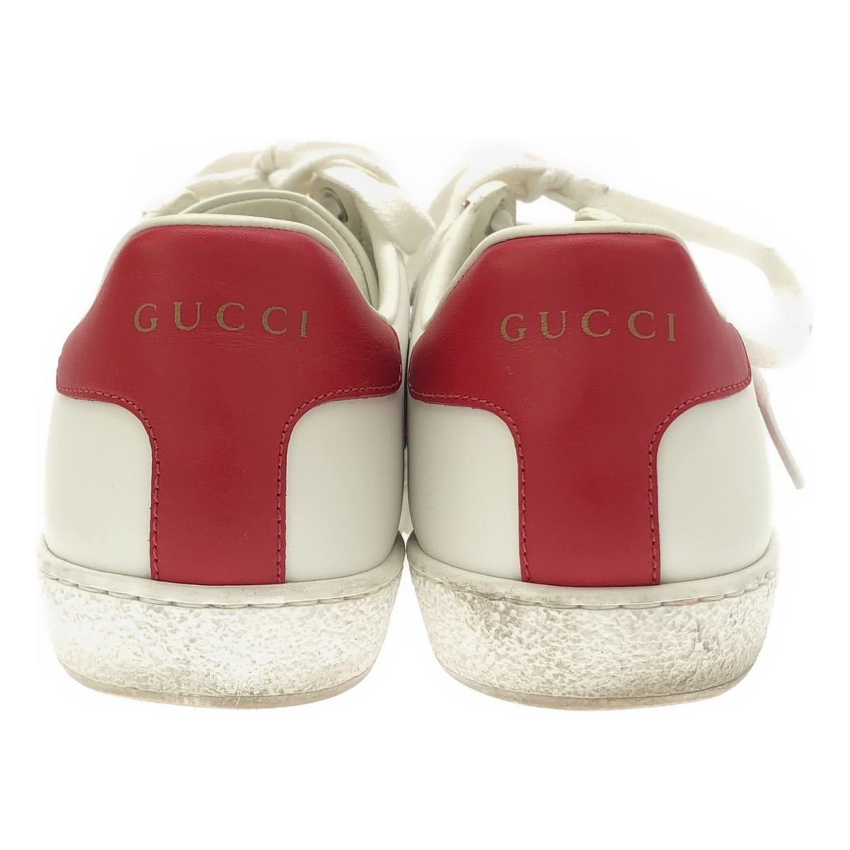 Gucci Ace GG Cherry Low Cut Sneakers White — view 3