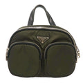 Prada Nylon Backpack Khaki