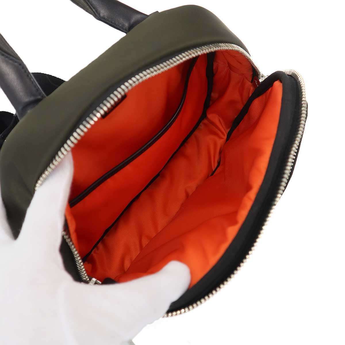 Prada Nylon Backpack Khaki — view 6