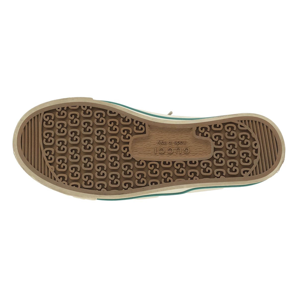 Gucci Liberty Low Cut Canvas Sneakers Green — view 4