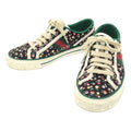 Gucci Liberty Low Cut Canvas Sneakers Green