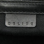 Celine C Macadam Boogie Bag Handbag Black Suede Leather — view 9