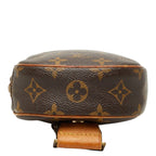 Louis Vuitton Monogram Pochette Gange Belt Bag Brown Leather — view 3