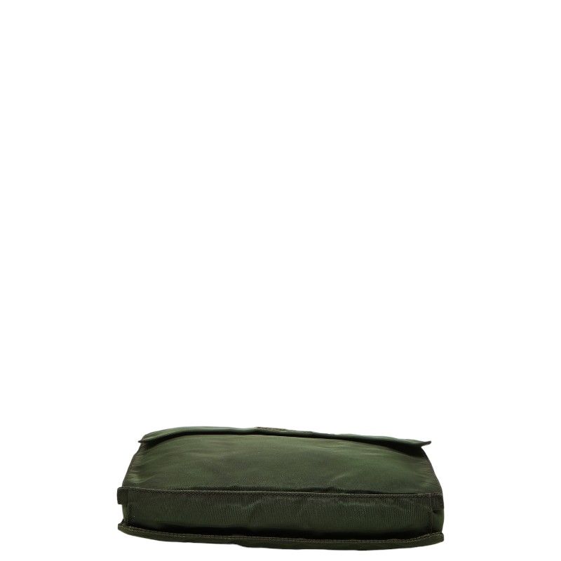 Prada Crossbody Shoulder Bag Khaki Brown Nylon — view 3