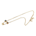 Louis Vuitton Collier Gamble Necklace Gold Plated Rhinestone — view 3