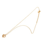 Dior CD Logo Heart Pendant Gold Plated — view 3