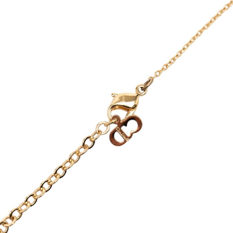Dior CD Logo Heart Pendant Gold Plated — view 4