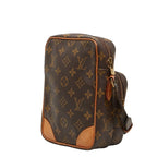 Louis Vuitton Monogram Amazon Crossbody Shoulder Bag Brown Leather — view 2