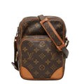 Louis Vuitton Monogram Amazon Crossbody Shoulder Bag Brown Leather