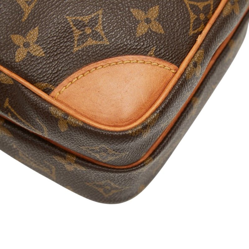 Louis Vuitton Monogram Amazon Crossbody Shoulder Bag Brown Leather — view 5