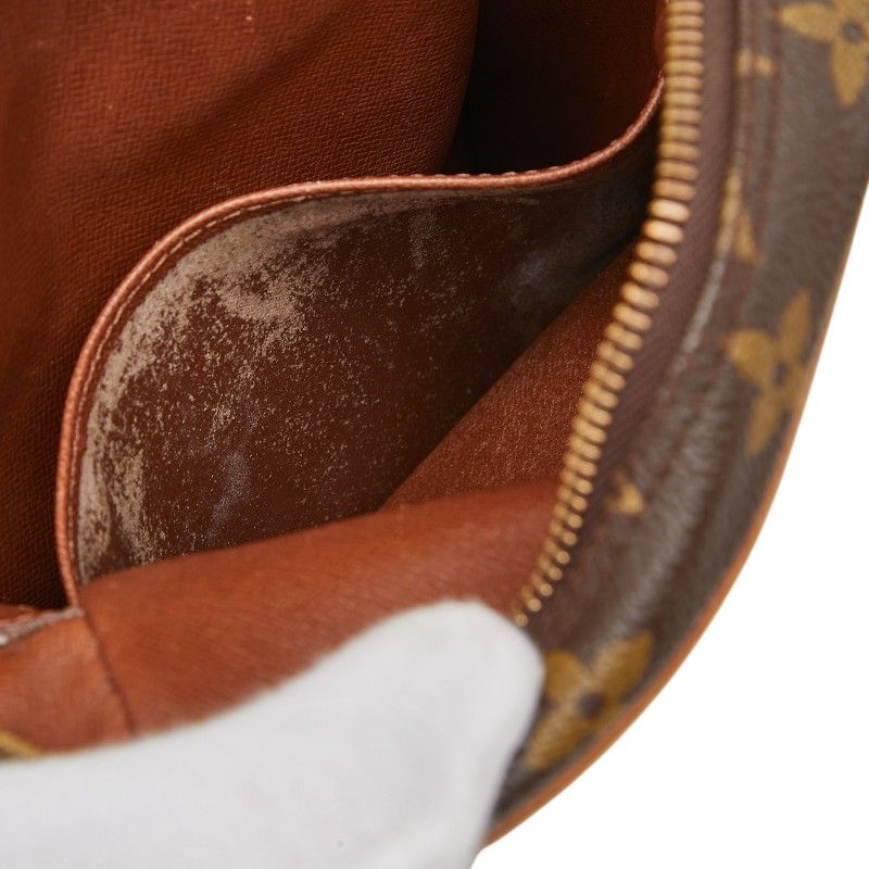 Louis Vuitton Monogram Amazon Crossbody Shoulder Bag Brown Leather — view 8