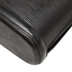 Louis Vuitton Epi Sac Shoulder Bag Tote Noir Black Leather — view 6
