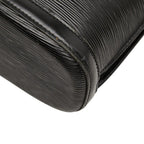 Louis Vuitton Epi Sac Shoulder Bag Tote Noir Black Leather — view 4