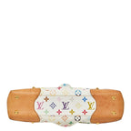 Louis Vuitton Monogram Multicolor Judy MM Chain Shoulder Bag 2-Way Blanc White — view 3
