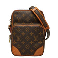 Louis Vuitton Monogram Amazon Crossbody Shoulder Bag Brown Leather