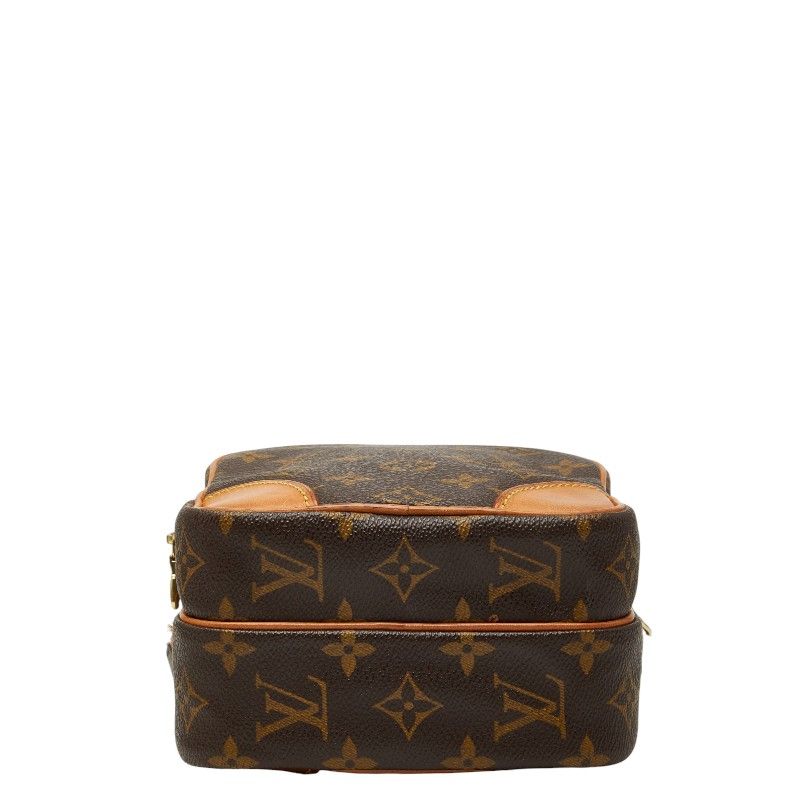 Louis Vuitton Monogram Amazon Crossbody Shoulder Bag Brown Leather — view 3