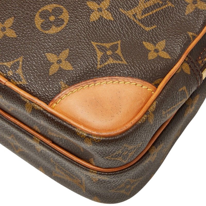 Louis Vuitton Monogram Amazon Crossbody Shoulder Bag Brown Leather — view 5