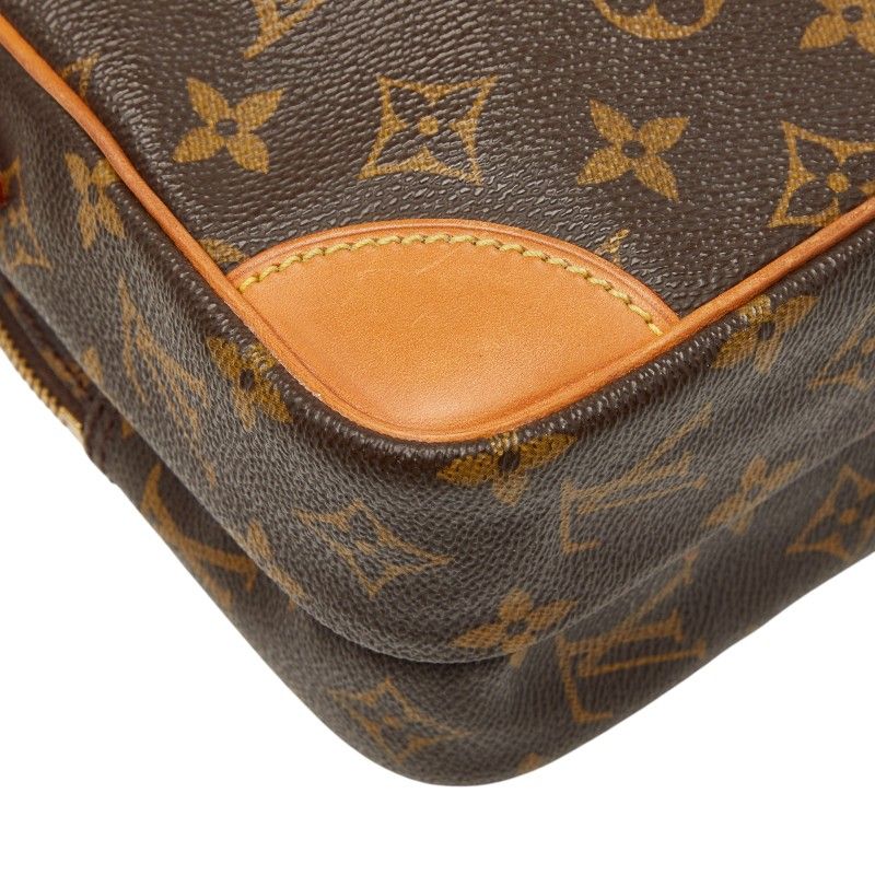 Louis Vuitton Monogram Amazon Crossbody Shoulder Bag Brown Leather — view 7