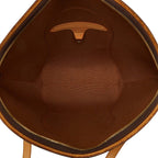 Louis Vuitton Monogram Ellipse Shopping Tote Shoulder Bag Brown Leather — view 8