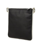 Loewe Repeat Anagram Crossbody Shoulder Bag Black White Leather — view 2
