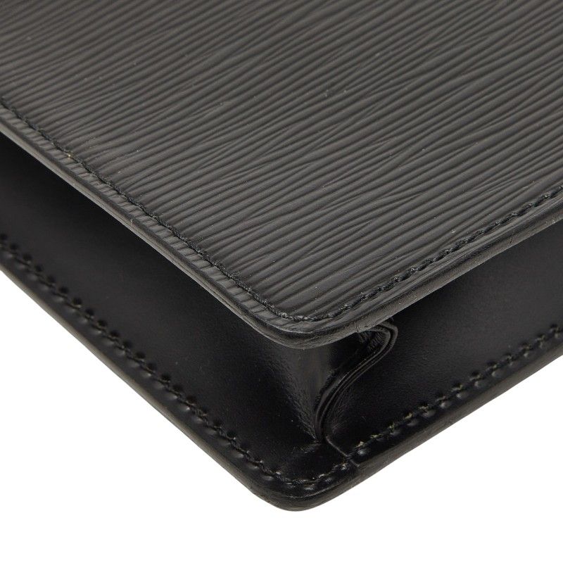Louis Vuitton Epi Porte Documents Bandouliere Business Shoulder Bag 2-Way Black — view 5