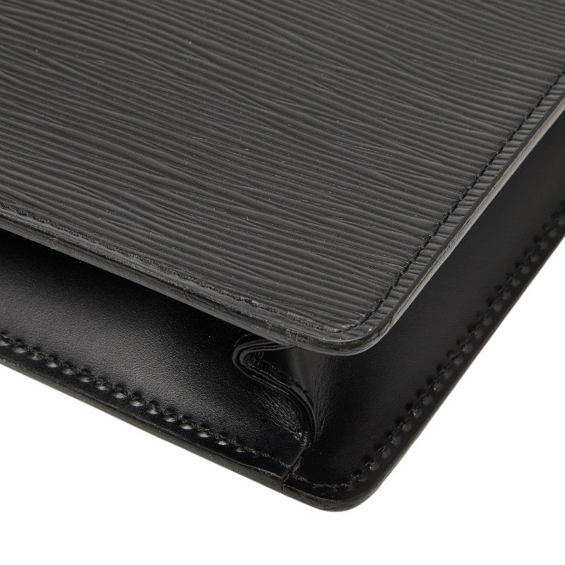 Louis Vuitton Epi Porte Documents Bandouliere Business Shoulder Bag 2-Way Black — view 6