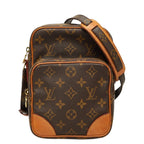 Louis Vuitton Monogram Amazon Crossbody Shoulder Bag Brown Leather