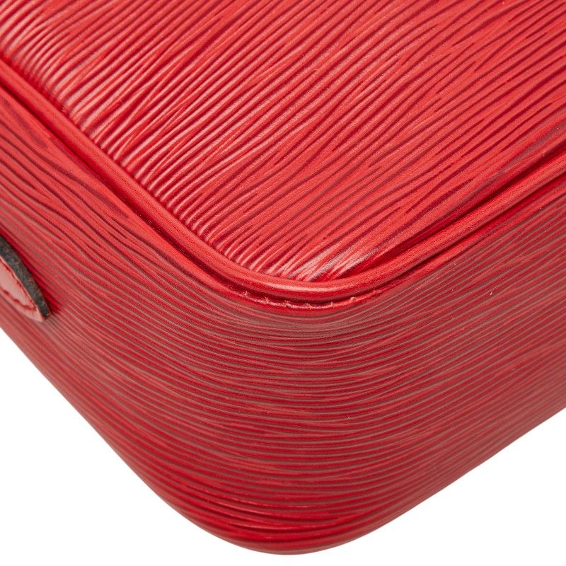 Louis Vuitton Epi Trocadero 27 Crossbody Shoulder Bag Castilian Red Leather — view 6