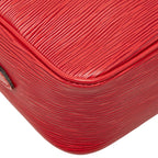 Louis Vuitton Epi Trocadero 27 Crossbody Shoulder Bag Castilian Red Leather — view 6