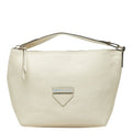 Prada Shoulder Bag White Leather