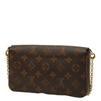 Louis Vuitton Monogram Pochette Felicie Chee Ton Shoulder Bag Wallet Brown — view 2