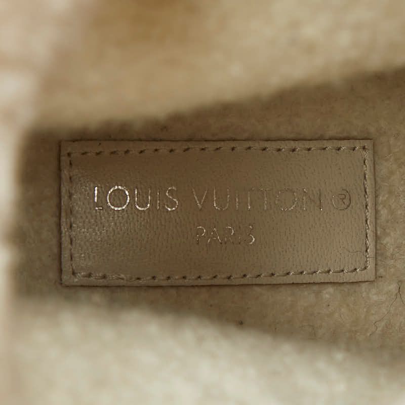 Louis Vuitton LV Bob Line Shearling Ankle Boots 37.5 Beige — view 9