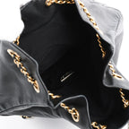 Chanel Backpack Drawstring Black — view 4