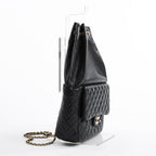 Chanel Backpack Drawstring Black — view 2