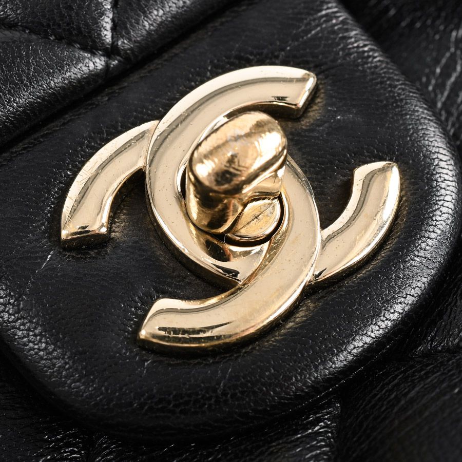 Chanel Backpack Drawstring Black — view 8