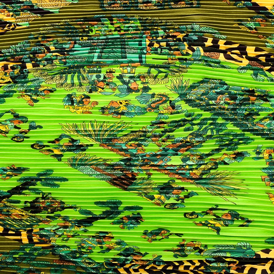 Hermes Scarf Pleats Carre — view 5