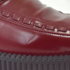 Gucci Creeper Loafers Horsebit Leather Thick Sole Metal Plate 9 Bordeaux 9 — view 8