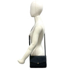 Louis Vuitton Monogram Empreinte Leather Shoulder Bag Pochette Noir — view 2