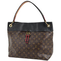 Louis Vuitton Tui Roulis Hobo Monogram Brown Noir