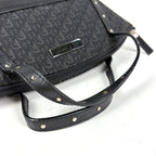 Dior Trotter Pattern Handbag Street Chic Logo Canvas Black — view 7