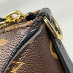 Louis Vuitton Tournelle PM 2-Way Shoulder Bag Monogram Brown Noir — view 4