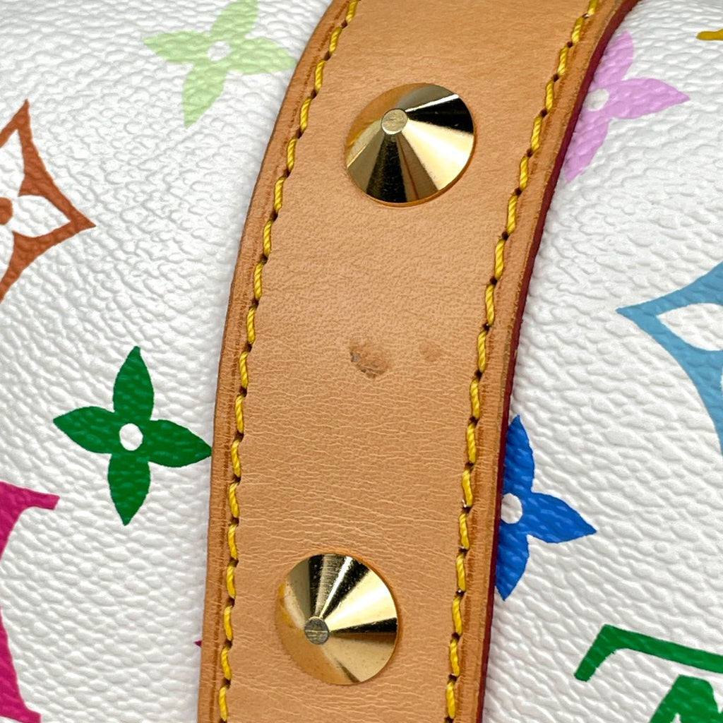 Louis Vuitton Keepall 45 Boston Bag Monogram Multicolor Blanc s — view 4