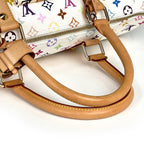 Louis Vuitton Keepall 45 Boston Bag Monogram Multicolor Blanc s — view 8
