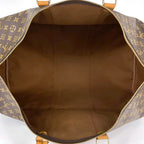 Louis Vuitton Keepall 60 Boston Bag Monogram Brown — view 9